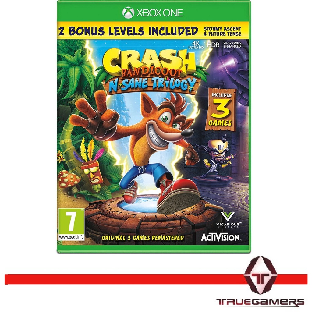 Xbox One Crash Bandicoot N Sane Trilogy Shopee Malaysia