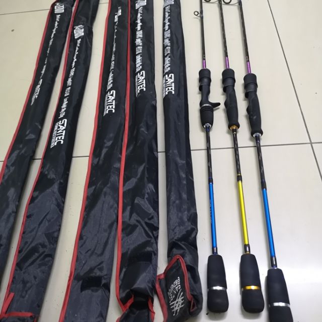 SANTEC ZENTO SOLID CARBON JIGGING ROD Shopee Malaysia