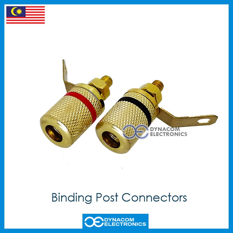 2Pcs Speaker Box Terminal Socket Binding Post Banana Plug Socket ...