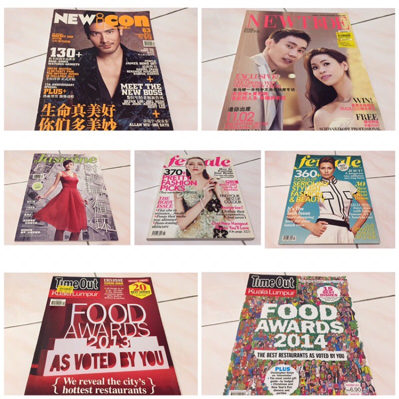 01 Assorted Chinese/English Magazines (8 magazines) | Shopee Malaysia