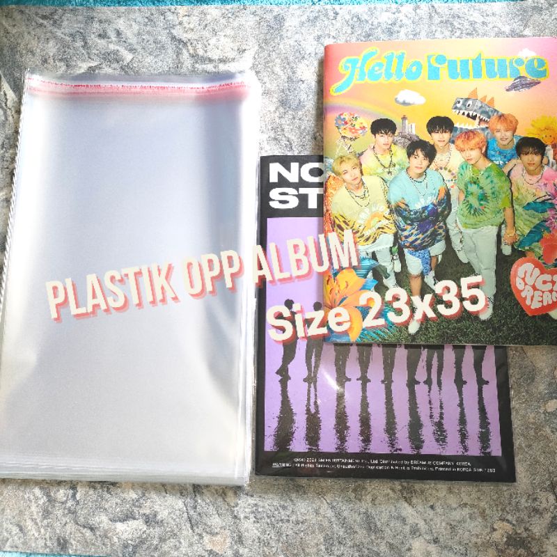 Plastic ALBUM OPP Thick 35 MICRON SEAL INNER SLEEVE JEWEL ALBUM 23x35 ...