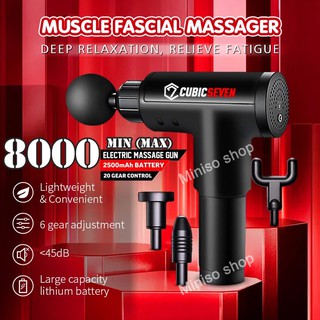 KICA Pro Double Head Massage Gun Smart Body Massager for Muscle Pain Relief  Fitness Professional Fascial Gun with Touch Screen - AliExpress