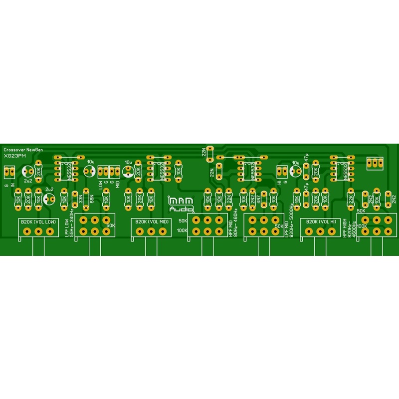 Pcb Crossover 3way XG23PM MAM AUDIO | Shopee Malaysia