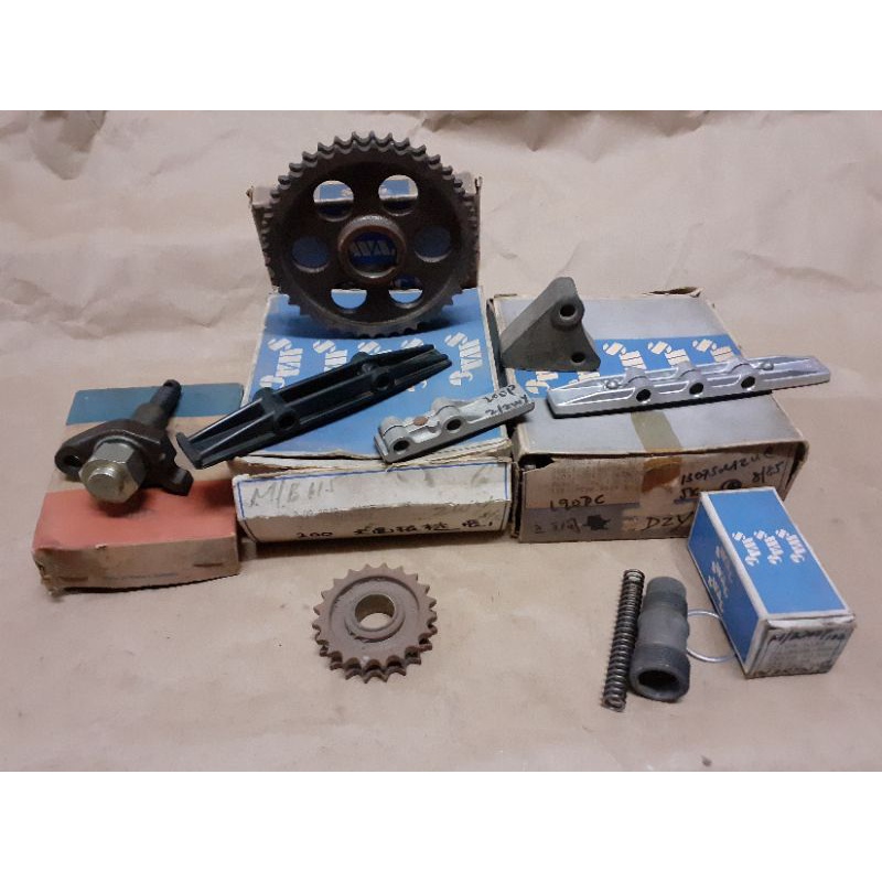 TIMIMG CHAIN TENSIONER/SLIDING RAIL & GEAR MERCEDESBENZ PONTON 180