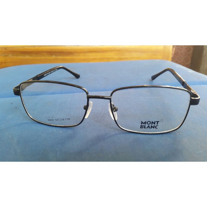 Eyeglass Frame Mount Blanc 6808 Original (FREE Eye Wallet) | Shopee ...