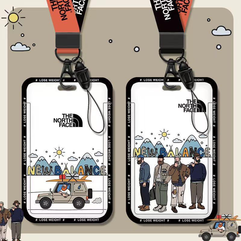 The north on sale face lanyard