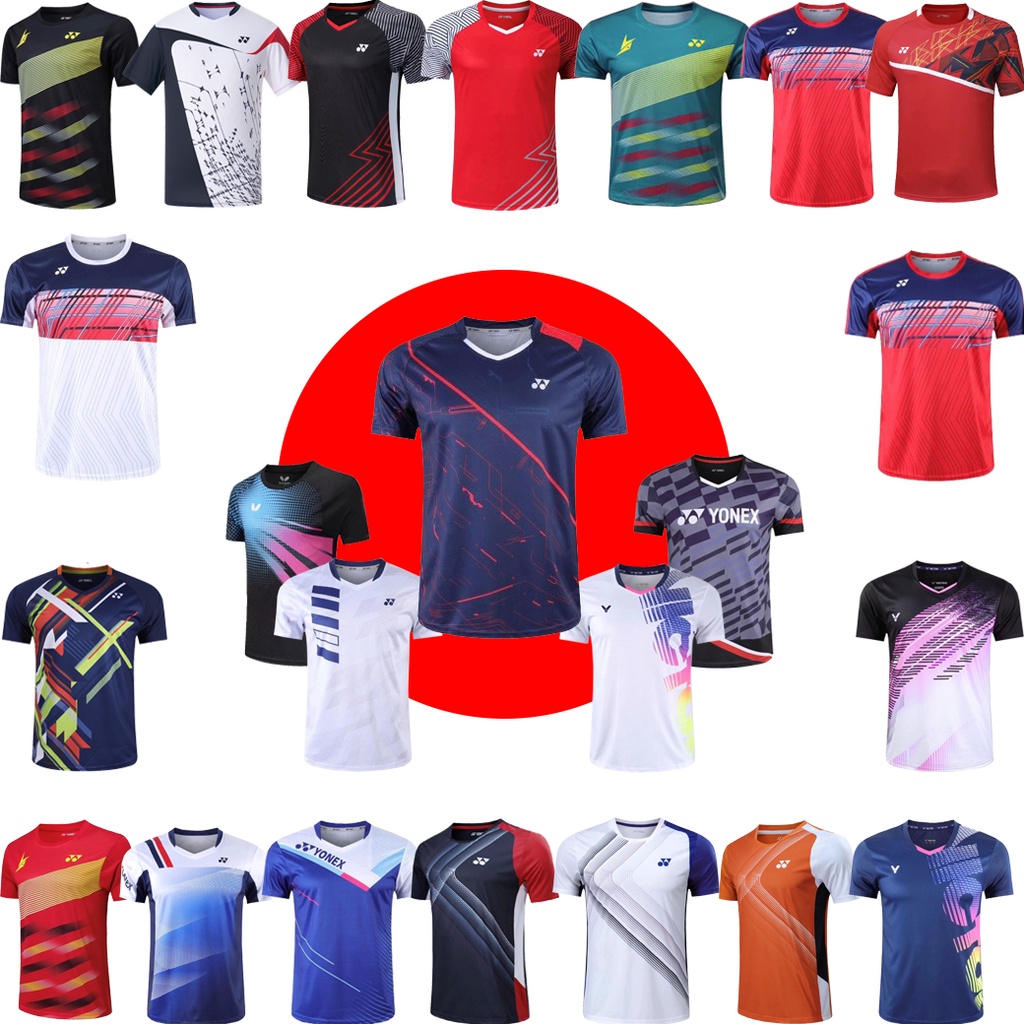 Yonex VICTOR Butterfly RANDOM Sports Shirt | Shopee Malaysia