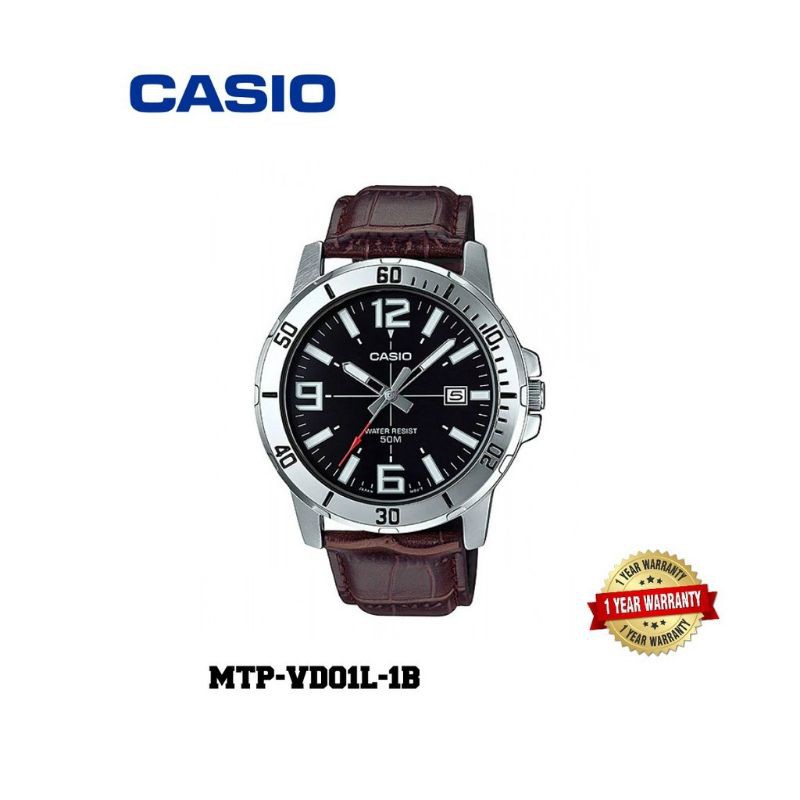 Casio MTP VD01L 1B Jualan Harga Borong