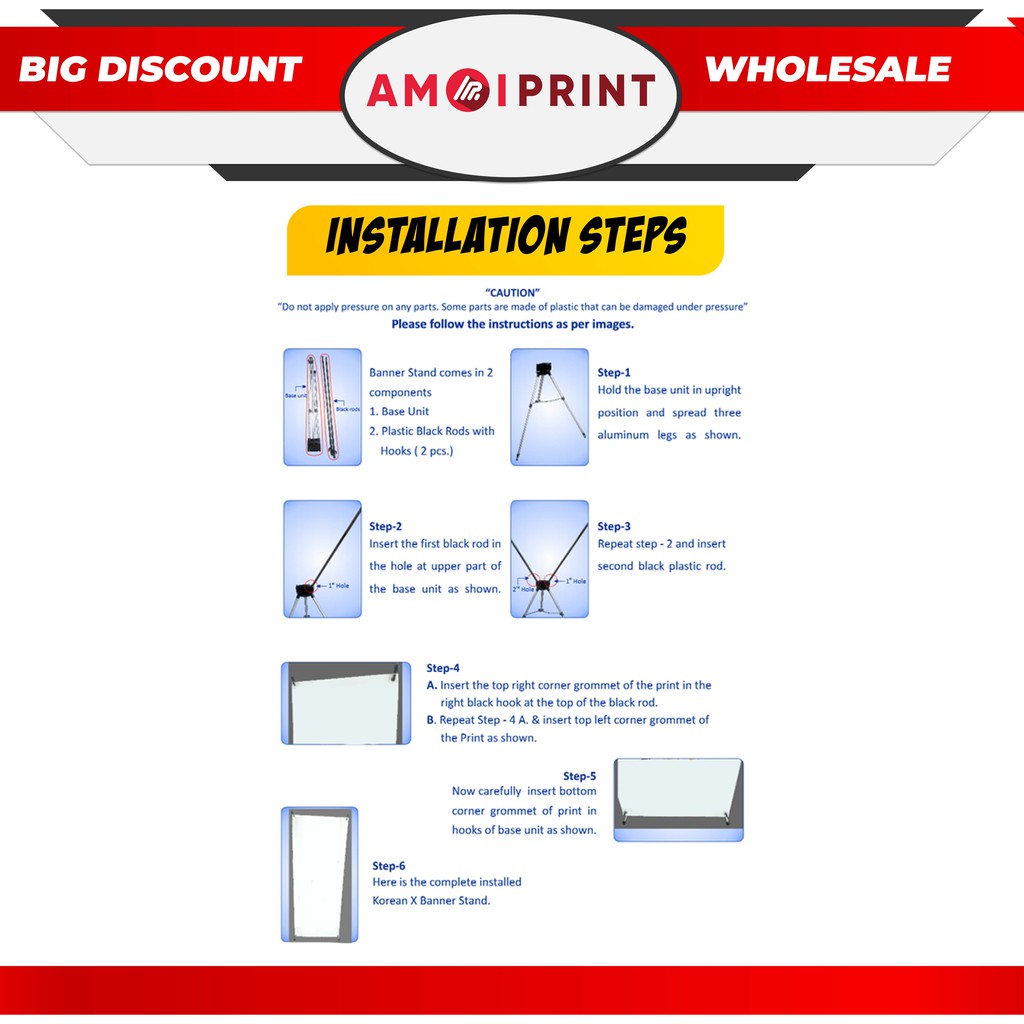 X-STAND BUNTING / BANTING(STAND ONLY) | Shopee Malaysia