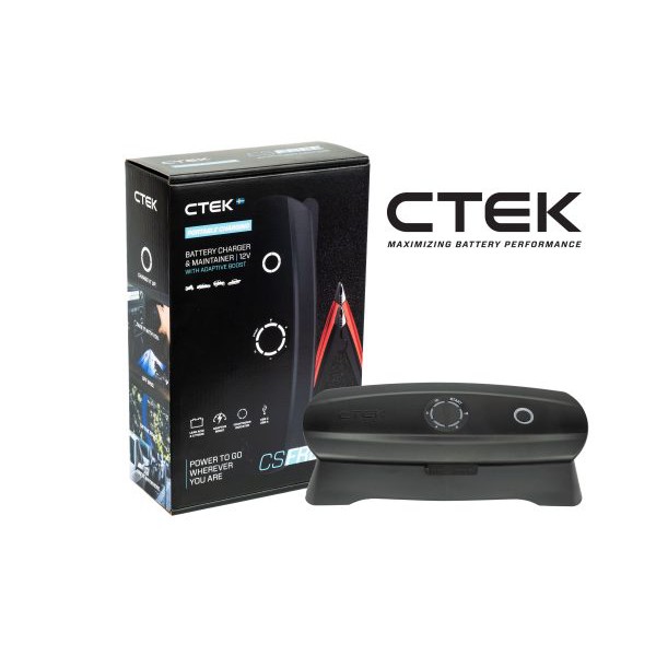 CTEK CS FREE Portable Charger w/ Adaptive Boost - RackUp+Go