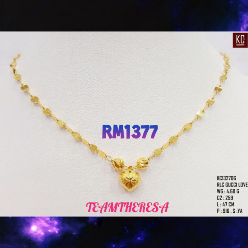 Rantai orginal916 KC Goldsmith Shopee Malaysia