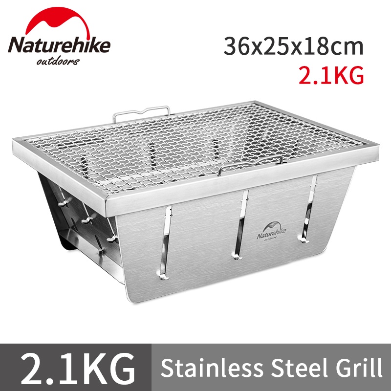 Naturehike Camping Folding Grill Portable Outdoor Barbecue Picnic   3fed038148fa8505bbdc8b95dd14f981