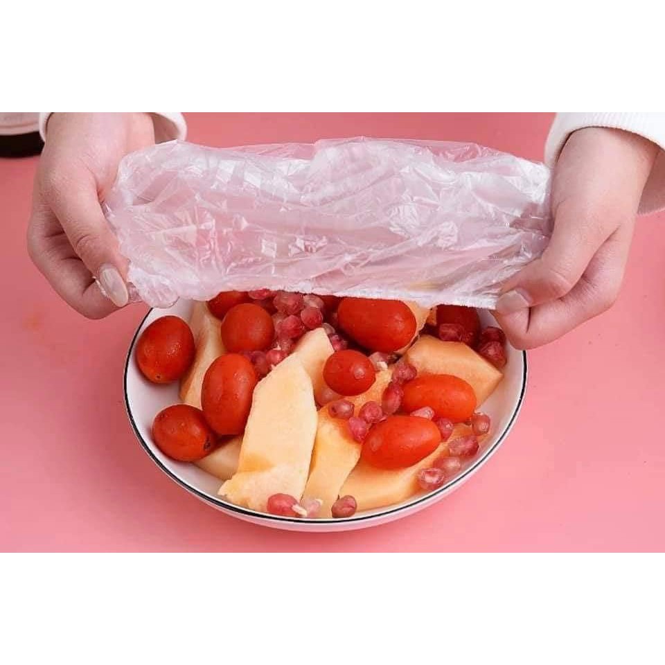 [NEW] Reusable stretch food wrap with elastic wraps food very quickly ...