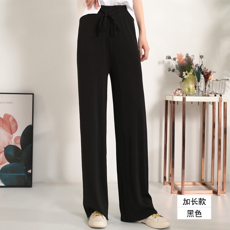 🔥Shocking Sale Pants🔥Women Casual Pants P03 High Waist Elastic Waist ...