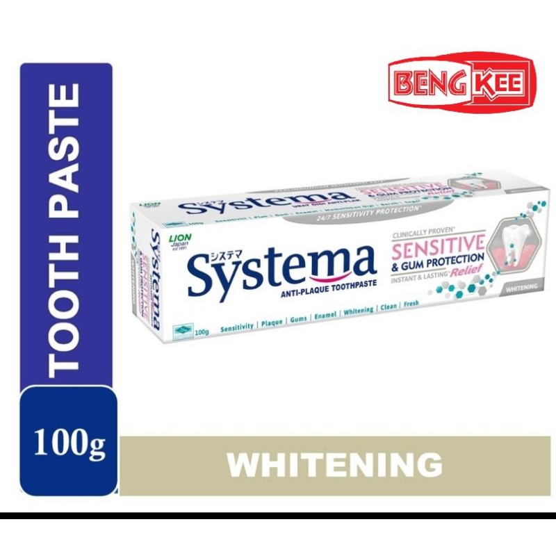 BENG KEE 🔥Systema Sensitive & Gum Protection Toothpaste 100g ...