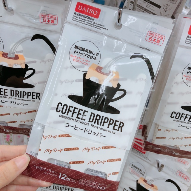 Daiso Coffee Dripper 12pcs Made in Japan Shopee Malaysia