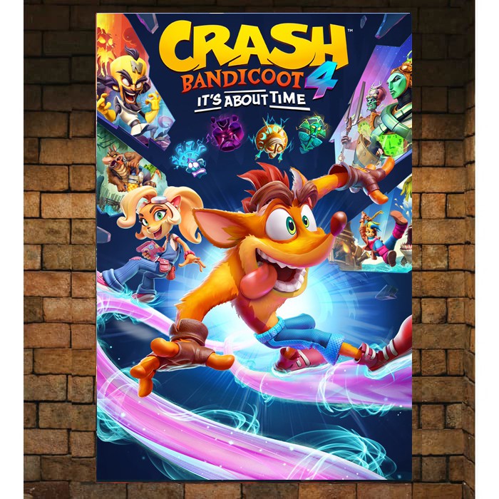 Bandicoot Crash Poster | Shopee Malaysia