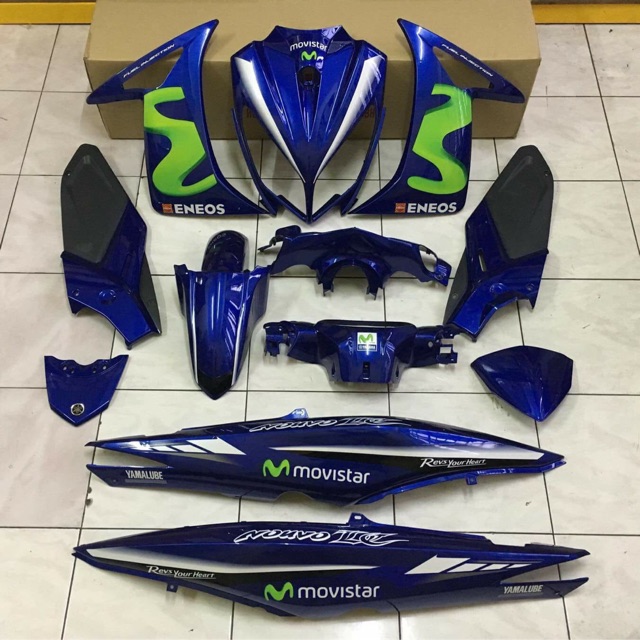 nouvolc nouvolc bodyset coverset body cover set movistar sticker tanam