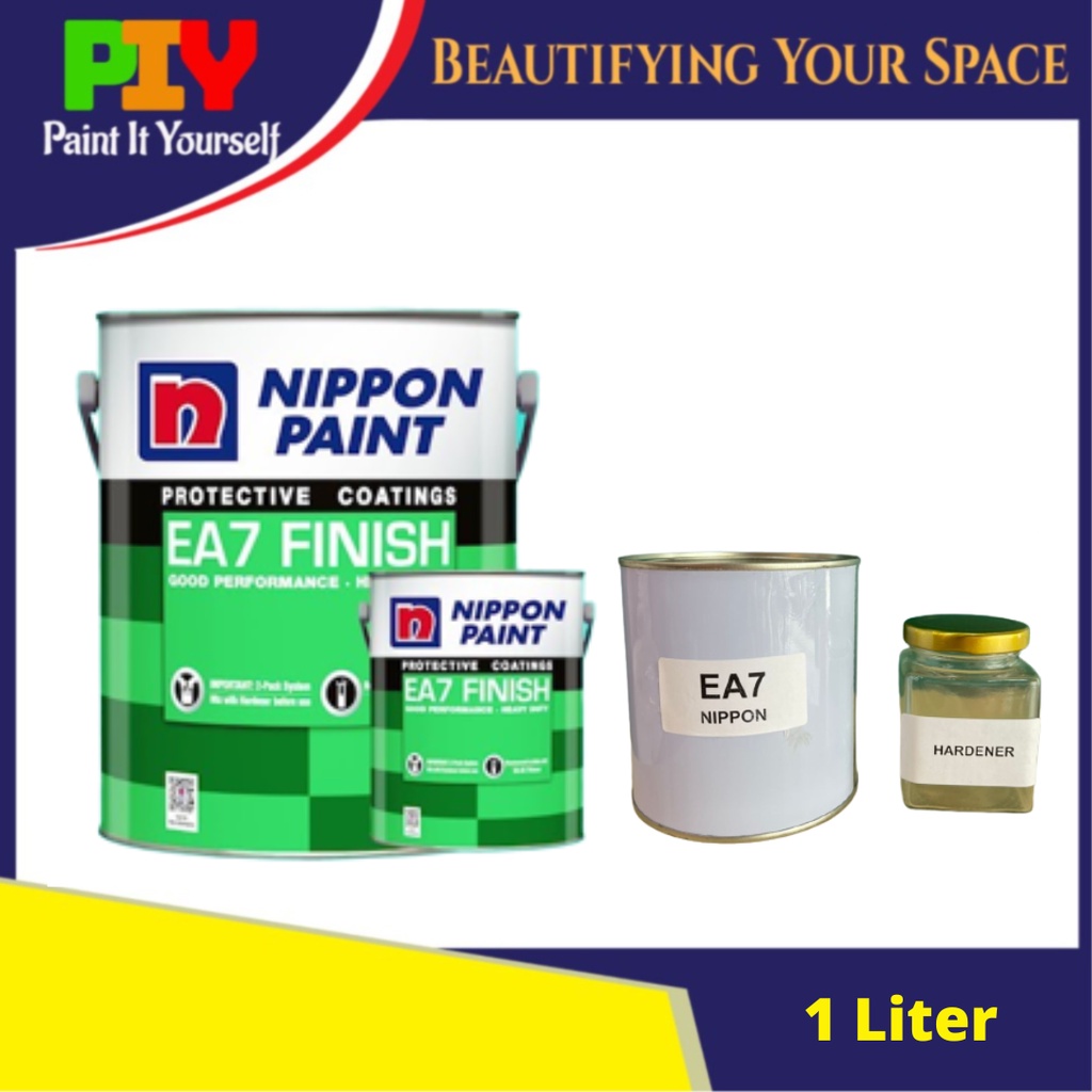 Nippon Paint EA7 Finish Floor paint (Self Packed) Cat Epoxy Cat Lantai 1L 1 Liter Shopee