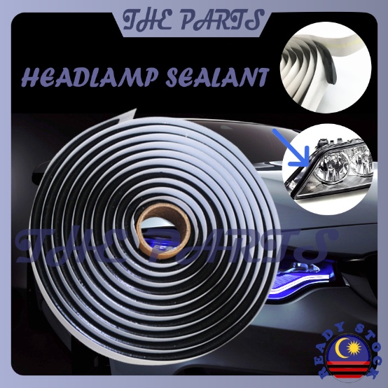 Headlights Headlamp Head lamp Rubber Glue Rubber Sealant Glue Tape Reseal Windshield Sealant