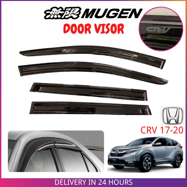 HONDA CRV 2017 - 2021 Mugen Door Visor Air Press Window Wind Deflector ...