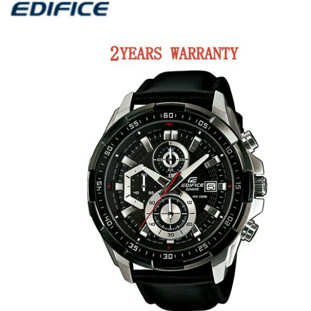 Jam tangan casio edifice chronograph clearance wr100m