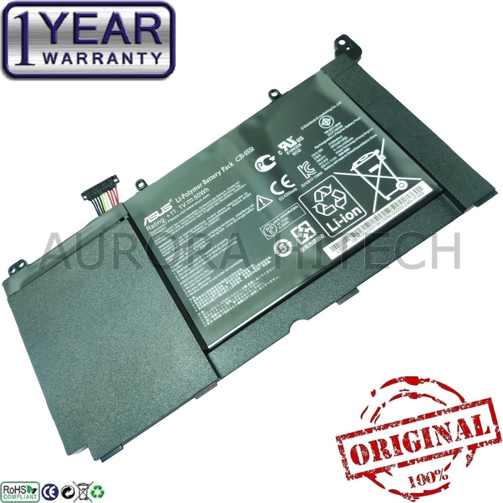 Original Genuine Asus VivoBook C31S55l C31S55I C3IS551 C3IS55I C3I