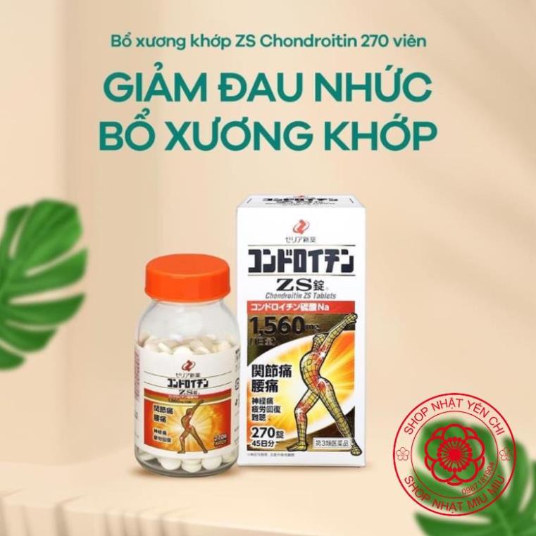 Zs Chondroitin Japanese Spider Bone Oral Tablet 270v Shopee Malaysia
