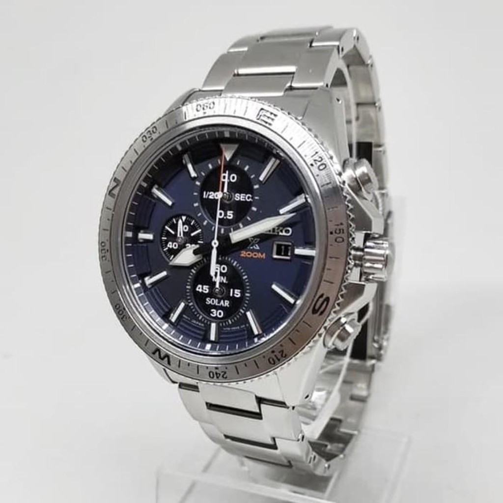 READY STOCK SEIKO Prospex Men Watch SSC703P1 Solar Chronograph