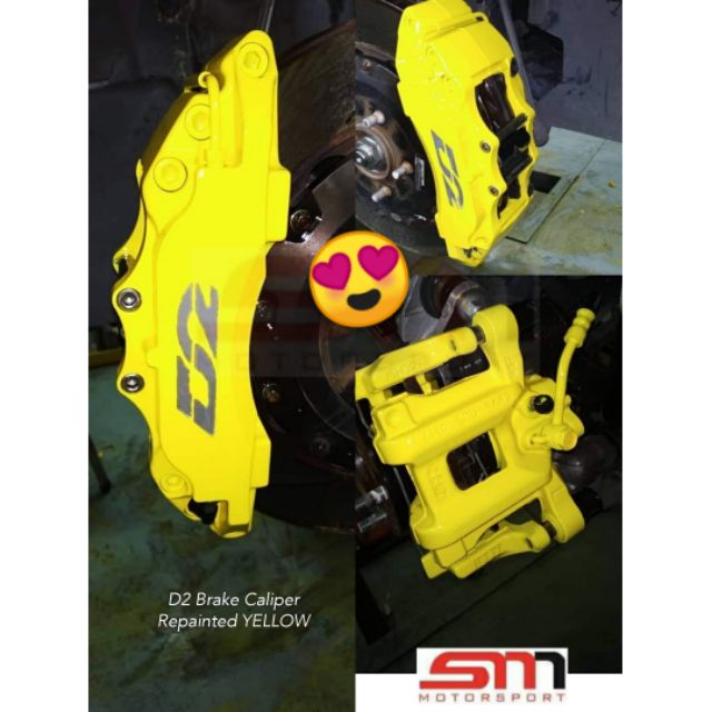 D2 Brake Caliper Refurbish Repainting Service Shopee Malaysia