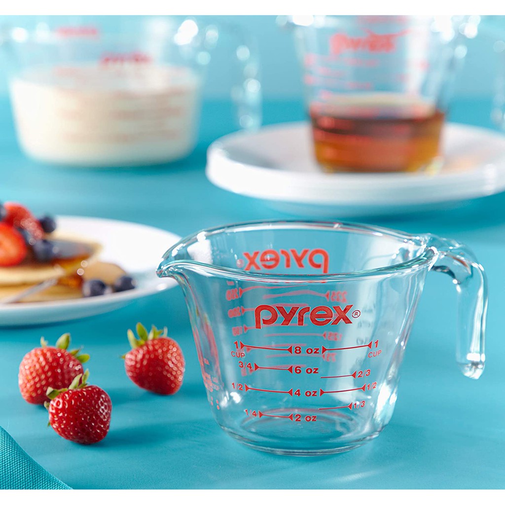 Pyrex Measuring Cup Mangkuk Penyukat Pyrex 8oz@250ml(Ready Stock ...