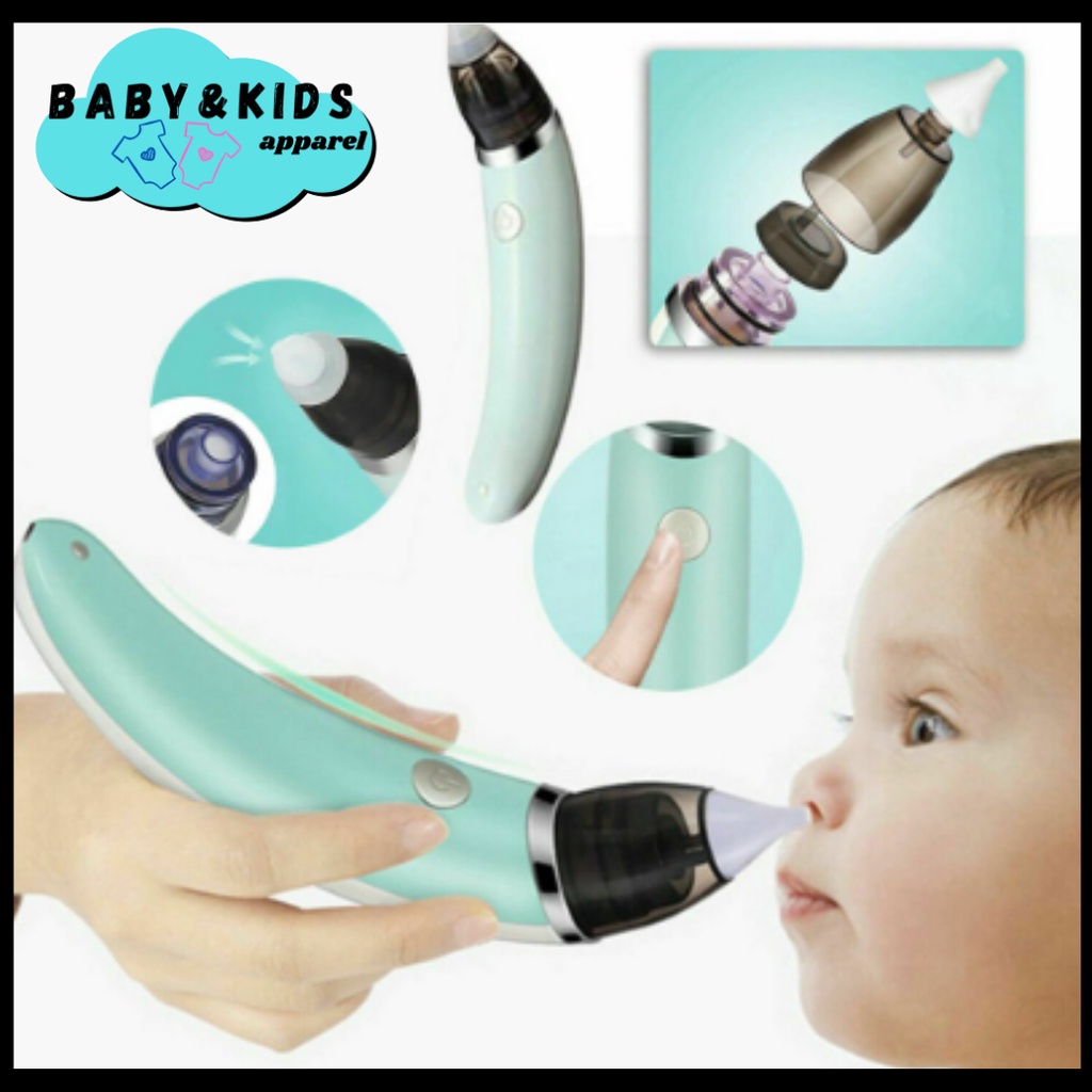 Portable Penyedut Hingus Baby Boy Girl Nasal Aspirator Mucus Nasal ...