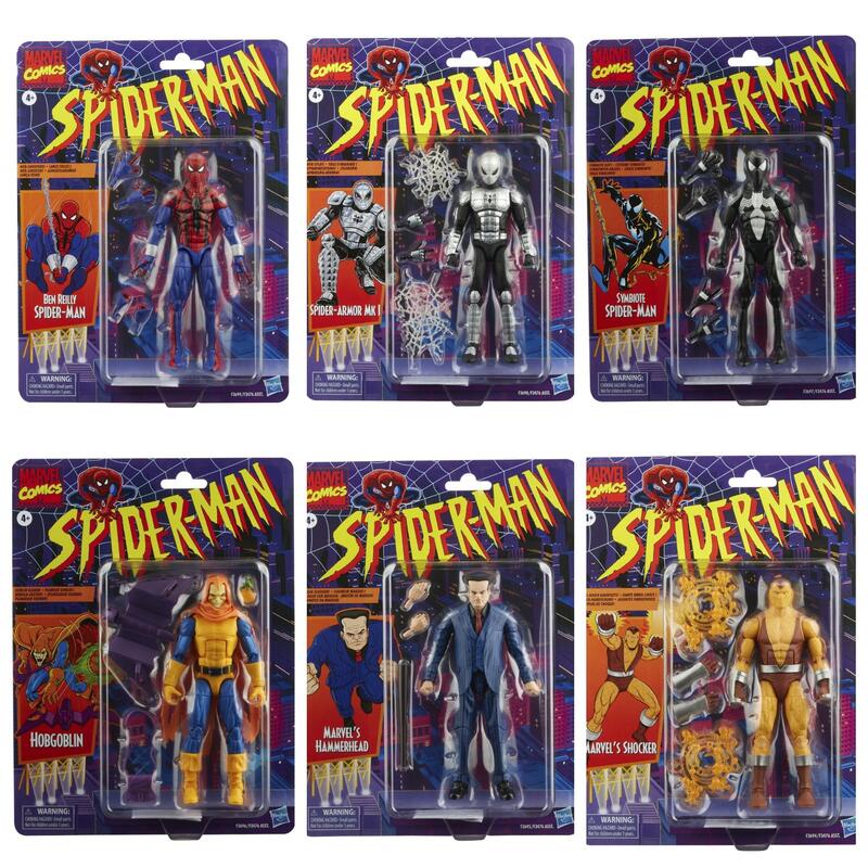 [Super Cute Marketing] Marvel Legends 6inch Retro Time Elevator Spider ...