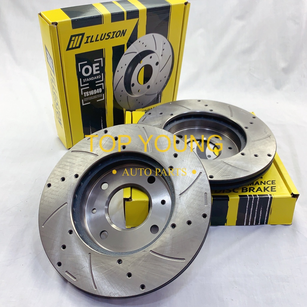 ILLUSION PROTON GEN2 , PERSONA FRONT (FW) (DEPAN) DISC ROTOR SPORT