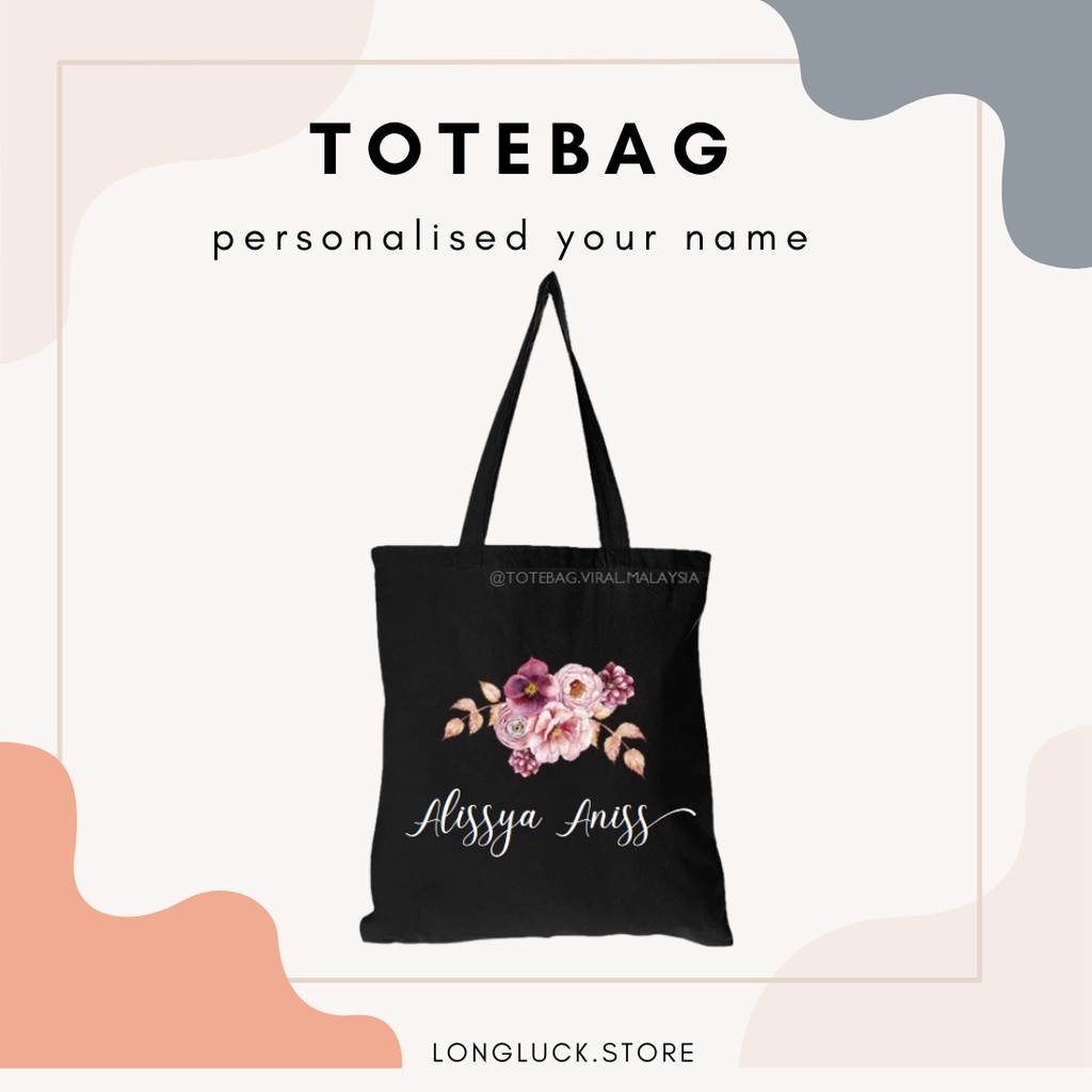 Tote bag cheap custom murah malaysia