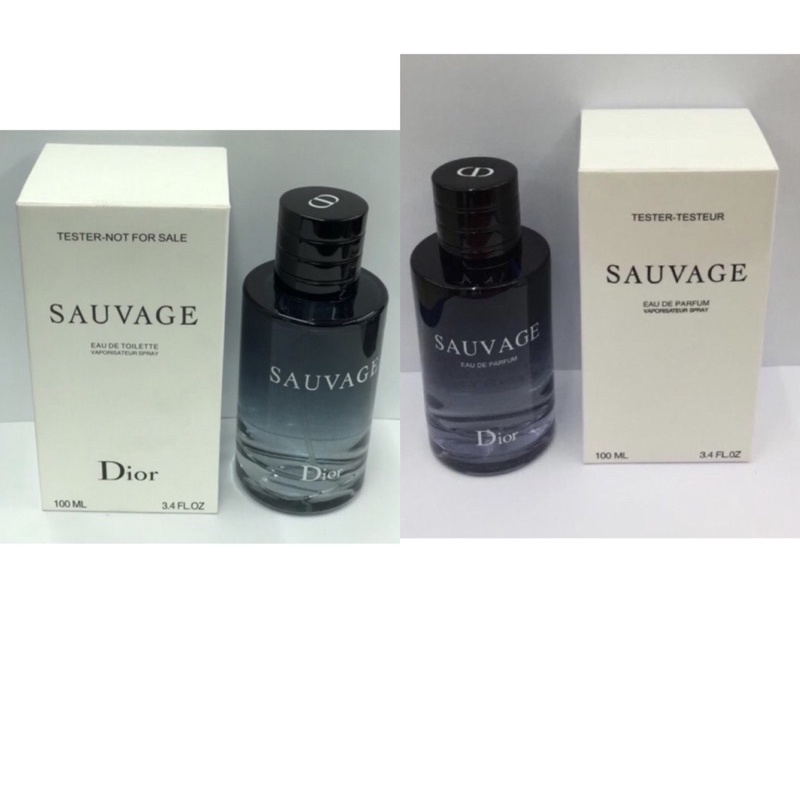 Dior sauvage original discount tester