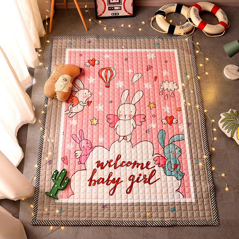 Cartoon Cotton Playmat Children's Thickening Baby Play Mat Crawling
