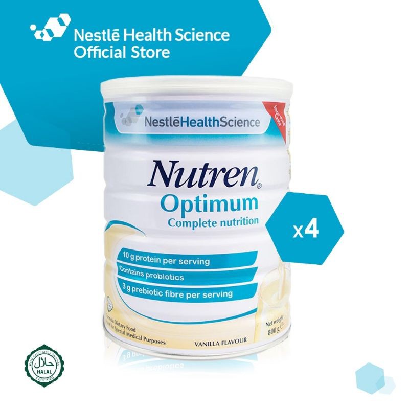 Nestle Nutren Optimum 800G X 4 (Exp 2023) | Shopee Malaysia