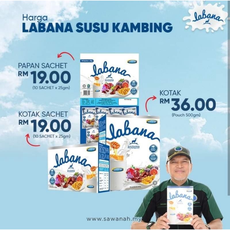 Susu Kambing Sawanah (Labana) | Shopee Malaysia