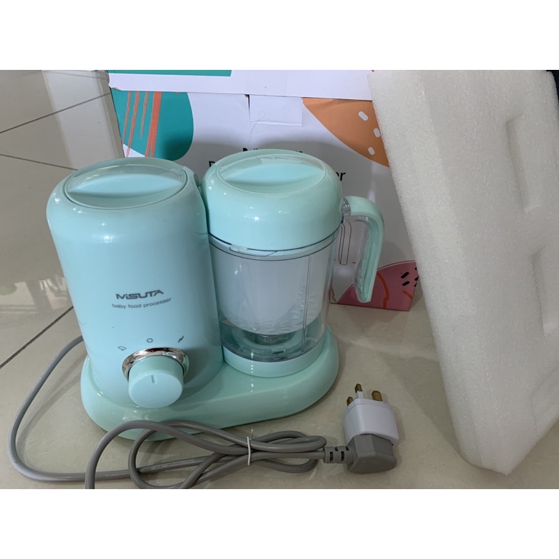 Misuta 4 in 1 Baby Food Processer Steamer Plus Blender (Used) Shopee