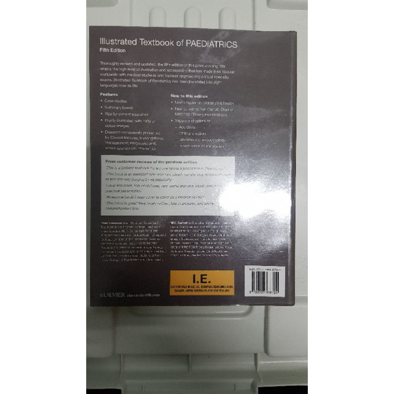 Second hand Illustrated Textbook of Paediatrics | Shopee Malaysia