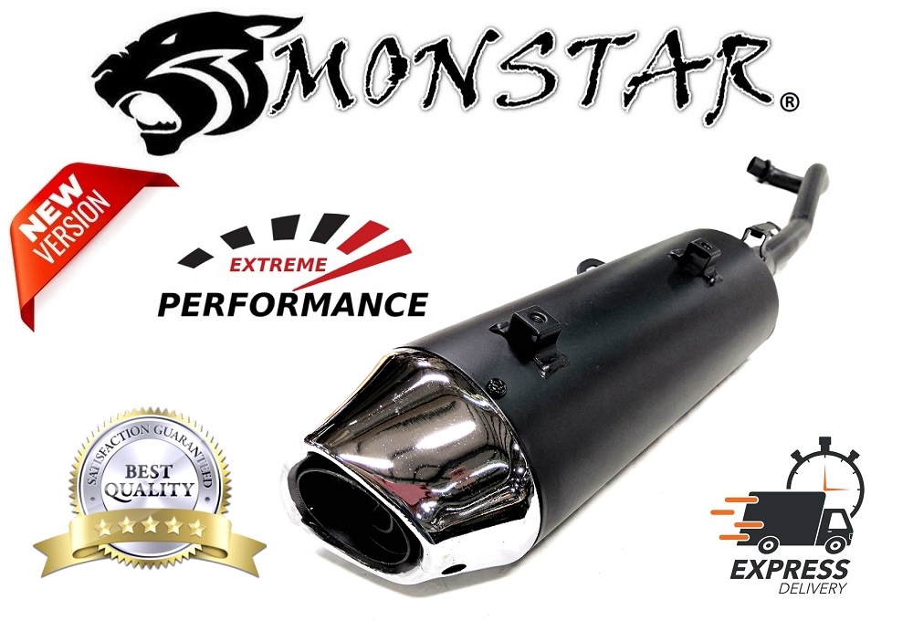 HONDA WAVE DASH 110 V2 28MM STD OPEN RACING EPOWER BERANG EXHAUST ...