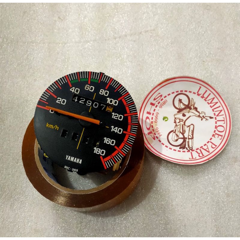 MESIN Original Yamaha rxz rzr pnp king master speedometer engine ...