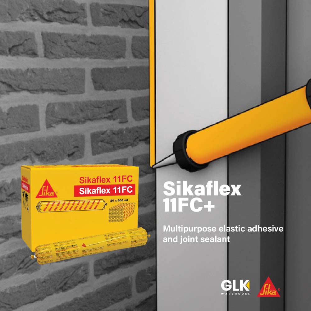 Sika Sikaflex 11FC+ (600ML) Multipurpose elastic adhesive and joint