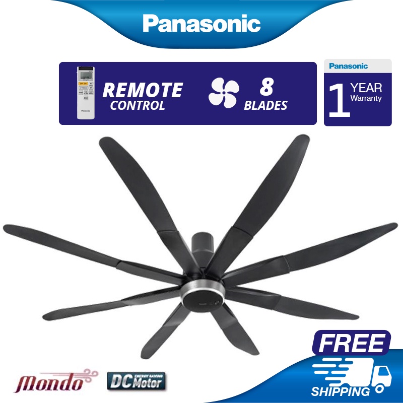 PANASONIC CEILING FAN 8 BLADE CANOPY FM20LY (80") Shopee Malaysia