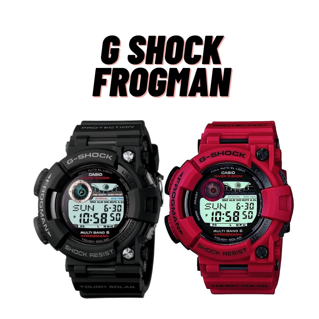 Harga g shock frogman original hotsell