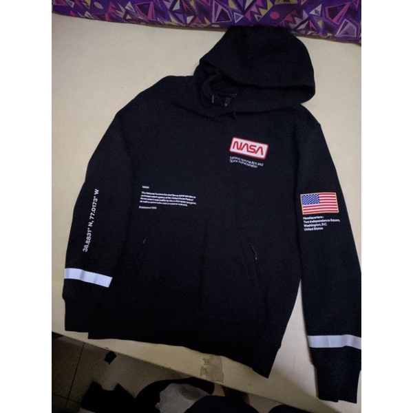 Nasa 2025 reflective hoodie