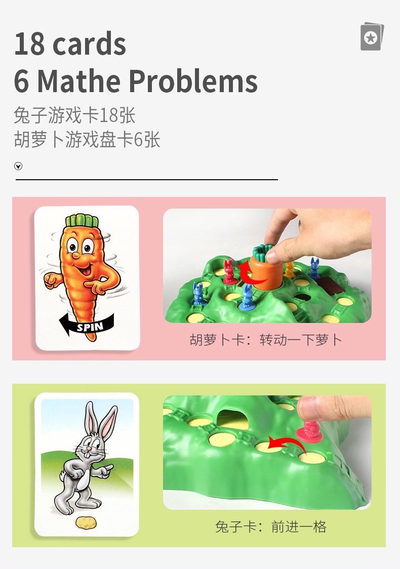 【READY STOCK】Venturing Bunny/Rabbit Cross Country Children's Toy Board ...