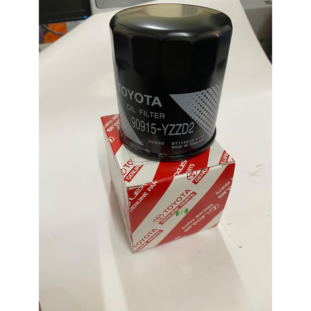 Original Toyota Oil Filter 90915-YZZD2 - Hilux / Innova / Fortuner ...