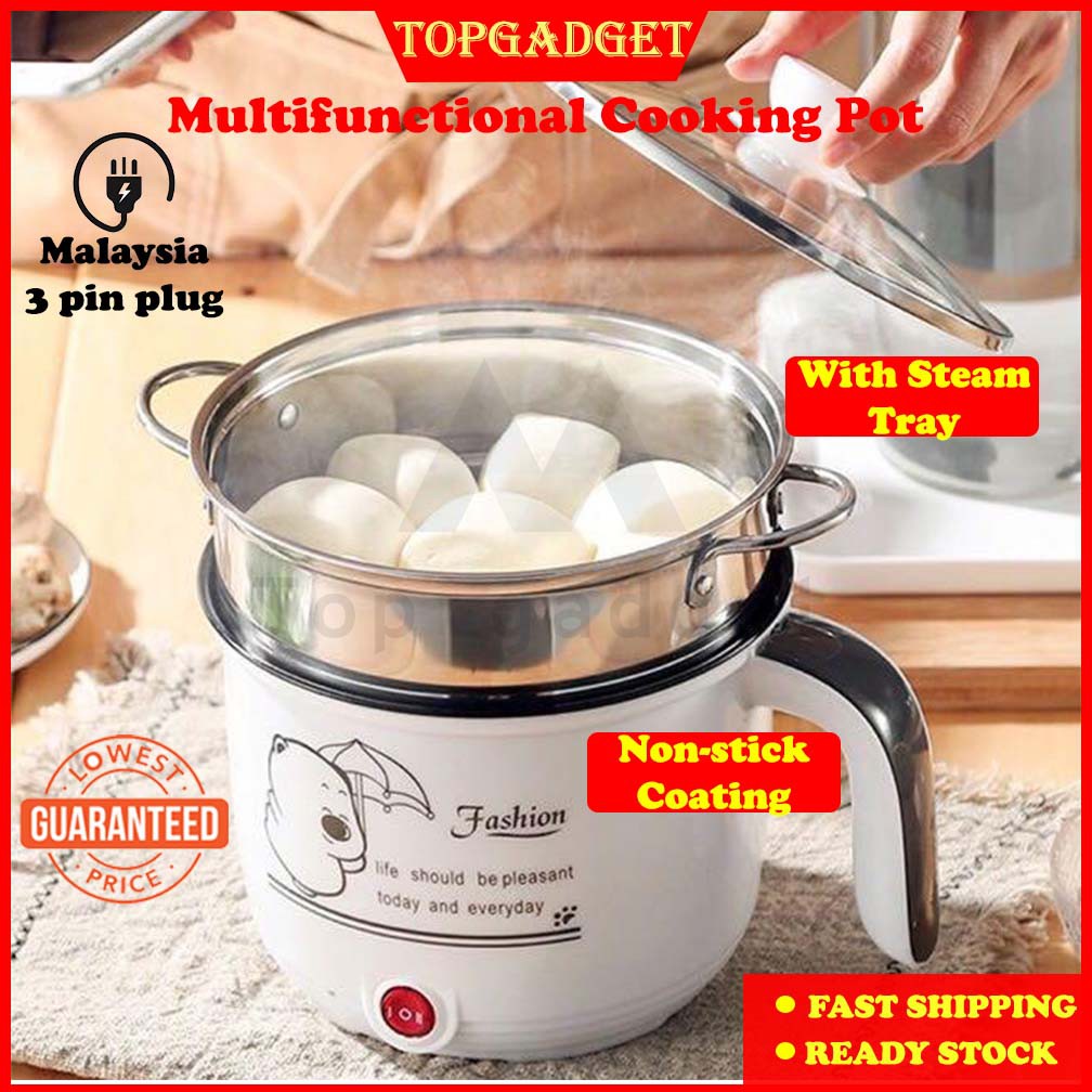 🔥Ready Stock🔥 Multifunctional Non-Stick Electric Mini Cooker Non-Stick ...